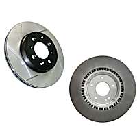 SET-CE12051054-2 Front Brake Disc, Plain Surface, 5 Lugs, 305.05 mm,, Premium Series