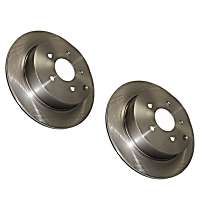 SET-CE121-35002-2 Rear Brake Disc, Plain Surface, Solid, 5 Lugs, 278.89 mm,, C-Tek Series