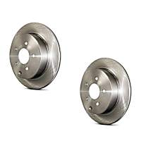SET-CE12135149-2 Rear Brake Disc, Plain Surface, 5 Lugs,, C-Tek Series