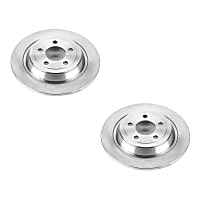SET-P15AR85161-2 Rear Brake Disc, Plain Surface, Vented, 5 Lugs Autospecialty By Powerstop