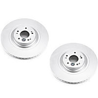 SET-P15JBR1537EVC-2 Front Brake Disc, Plain Surface, Vented, 5 Lugs, 360.68 mm,, Evolution Geomet Coated High Carbon