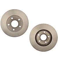SET-RAY5060R-2 Front Brake Disc, Plain Surface, Vented, 5 Lugs 9.7 in. OD R-Line Series