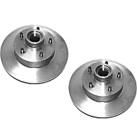 SET-RAY5214R-2 Front Brake Disc, Plain Surface, Vented, 5 Lugs 279.65 mm R-Line Series