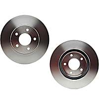 SET-RAY580083R-2 Front Brake Disc, Plain Surface, Vented, 5 Lugs, 295.91 mm,, R-Line Series