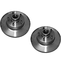 SET-RAY6040R-2 Front Brake Disc, Plain Surface, 5 Lugs 299.72 mm R-Line Series