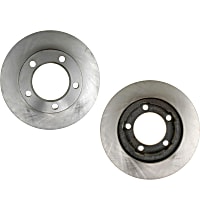 SET-RAY7050R-2 Front Brake Disc, Plain Surface, Solid, 5 Lugs 11.64 in. R-Line Series