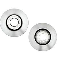 SET-RAY96224R-2 Front Brake Disc, Plain Surface, Vented, 5 Lugs, 300.23 mm,, R-Line Series