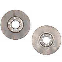 SET-RAY96368R-2 Front Brake Disc, Plain Surface, Solid, 5 Lugs 10.75 in. OD R-Line Series