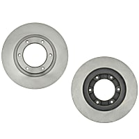 SET-RAY96386R-2 Front Brake Disc, Plain Surface, Vented, 6 Lugs 311.4 mm OD R-Line Series