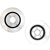 SET-RAY980562R-2 Front Brake Disc, Plain Surface, Vented, 5 Lugs, 295.91 mm,, R-Line Series