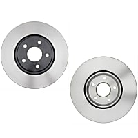 SET-RAY980601R-2 Front Brake Disc, Plain Surface, Vented, R-Line Series