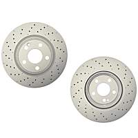 SET-RAY981776FZN-2 Front Brake Disc, Plain Surface, Vented, 5 Lugs, 320.04 mm,, Element3 Series