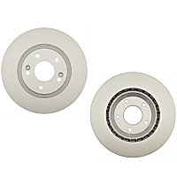 SET-RAY981958-2 Front Brake Disc, Plain Surface, Vented, Specialty Performance Series