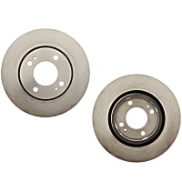 SET-RAY982091R-2 Front Brake Disc, Plain Surface, Vented, 4 Lugs 175 mm ID, 251.2 mm OD R-Line Series