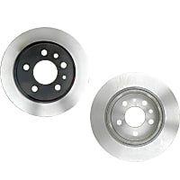 SET-RAY9941-2 Rear Brake Disc, Plain Surface, Solid, 5 Lugs 10.98 in. Specialty Performance Series