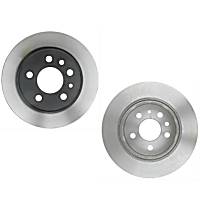 SET-RAY9941R-2 Rear Brake Disc, Plain Surface, Solid, 5 Lugs, 278.89 mm,, R-Line Series