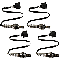 Oxygen Sensor, Set of 4, 4-wire