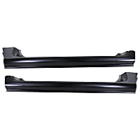 Driver and Passenger Side Rocker Panel, 2-Door, Standard Cab Pickup (Regular Cab)