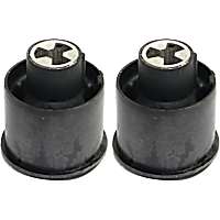 Trailing Arm Bushing - Factory Finish, Rubber, Direct Fit, Set of 2