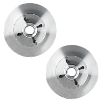 Front Brake Disc, Plain Surface, Vented, 4 Lugs 256.29 mm Pro-Line Series