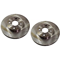 Front and Rear Brake Disc, Plain Surface, Vented, 4 Lugs 255.02 mm Pro-Line Series