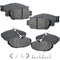 Front and Rear Brake Pad Set, Organic, Pro-Line Series
