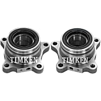 SET-TMHA590050 Rear, Driver and Passenger Side Wheel Hub,, Timken OE Replacement