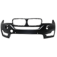 0068C-87-0 Front Primed Bumper Cover, White Glove Premium Unfolded Delivery