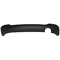 3242A-89D-0 Rear Primed Lower Textured Bumper Cover, White Glove Premium Unfolded Delivery, Sedan