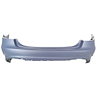 3529BB-89-0 Rear Primed Bumper Cover, White Glove Premium Unfolded Delivery, Sedan