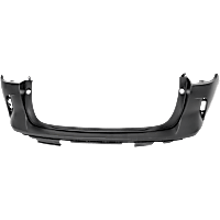 INQX5019-89U-0 Rear Primed Upper Bumper Cover, White Glove Premium Unfolded Delivery