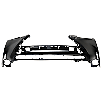 LXNX2015-87Q-0 Front Primed Bumper Cover, White Glove Premium Unfolded Delivery, CAPA Certified
