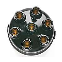 AL-132 Standard OE Replacement Distributor Cap - Black, Direct Fit, Sold individually