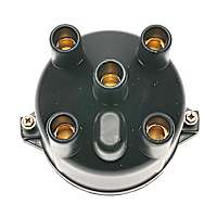 CH-406 Standard OE Replacement Distributor Cap - Black, Direct Fit, Sold individually
