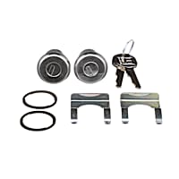 DL-7 Door Lock Cylinder, Set of 2 Standard OE Replacement