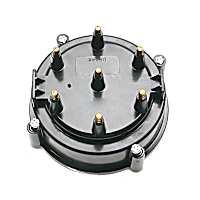 DR-446 Standard OE Replacement Distributor Cap - Black, Direct Fit, Sold individually