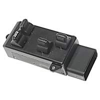 DS-1191 Front or Rear, Driver Side Standard OE Replacement Window Switch Black