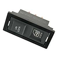 DS-1558 Door Lock Switch Black