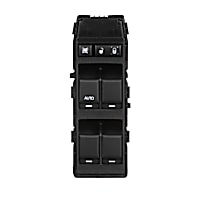 DWS-1388 Front, Driver Side Standard OE Replacement Window Switch Black