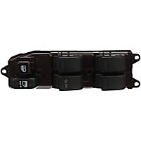 DWS-1455 Front, Driver Side Intermotor Series Window Switch Black