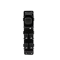 DWS-220 Front, Driver Side Standard OE Replacement Window Switch Black