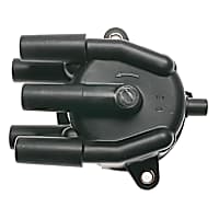 JH-181 Standard Intermotor Distributor Cap - Black, Direct Fit, Sold individually