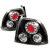 5004178 Driver and Passenger Side LED Tail Light, Without bulb(s)
