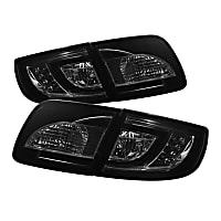 5017406 Driver and Passenger Side LED Tail Light, Without bulb(s)