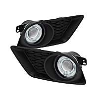 5073273 Front, Driver and Passenger Side Halogen Fog Light, With bulb(s), Projector Series