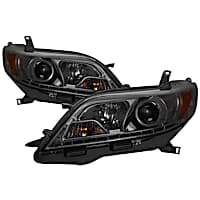 5083999 Driver and Passenger Side LED Headlight, With bulb(s), Clear Lens, Black Interior, Signature Series