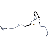 3403984 OE Replacement Series Power Steering Return Line Hose Assembly