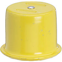 10095 Oil Filler Cap - Yellow, Steel, Direct Fit, Sold individually