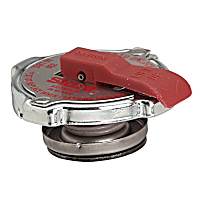 10330 Radiator Cap - Round, 16 lbs., Polished, Steel, Sold individually