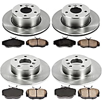 53OEREP61 Front and Rear Brake Disc and Pad Kit, SureStop OE Replacement